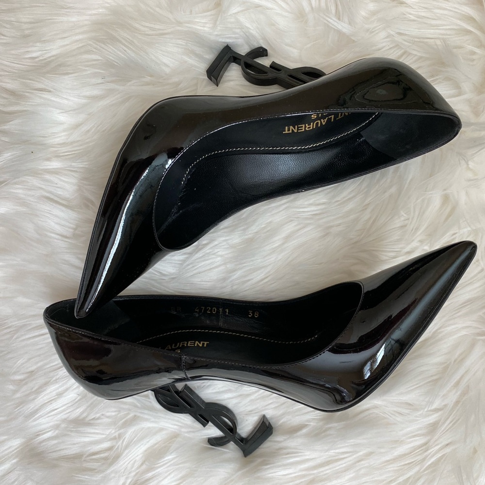 Saint Laurent Black Opyum Pumps